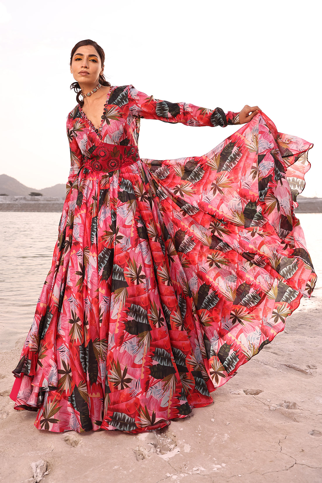Maple Leaves Corset - Gown