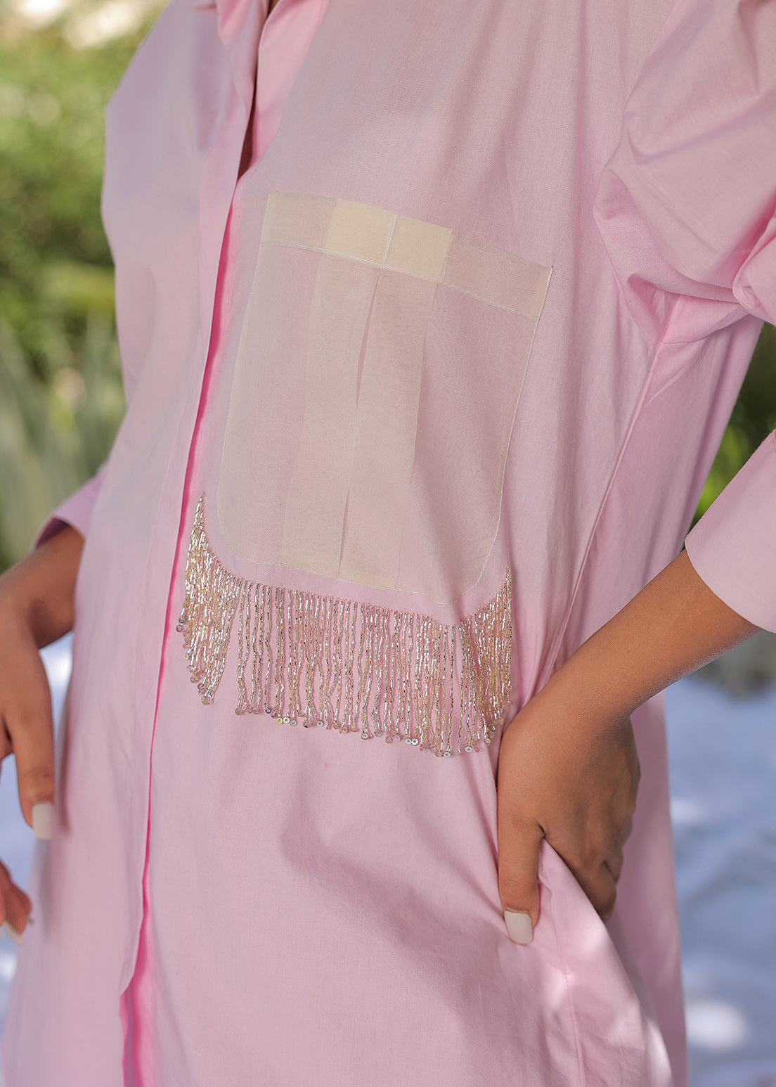 Jumbo Fringe Pocket - Co-ord Set