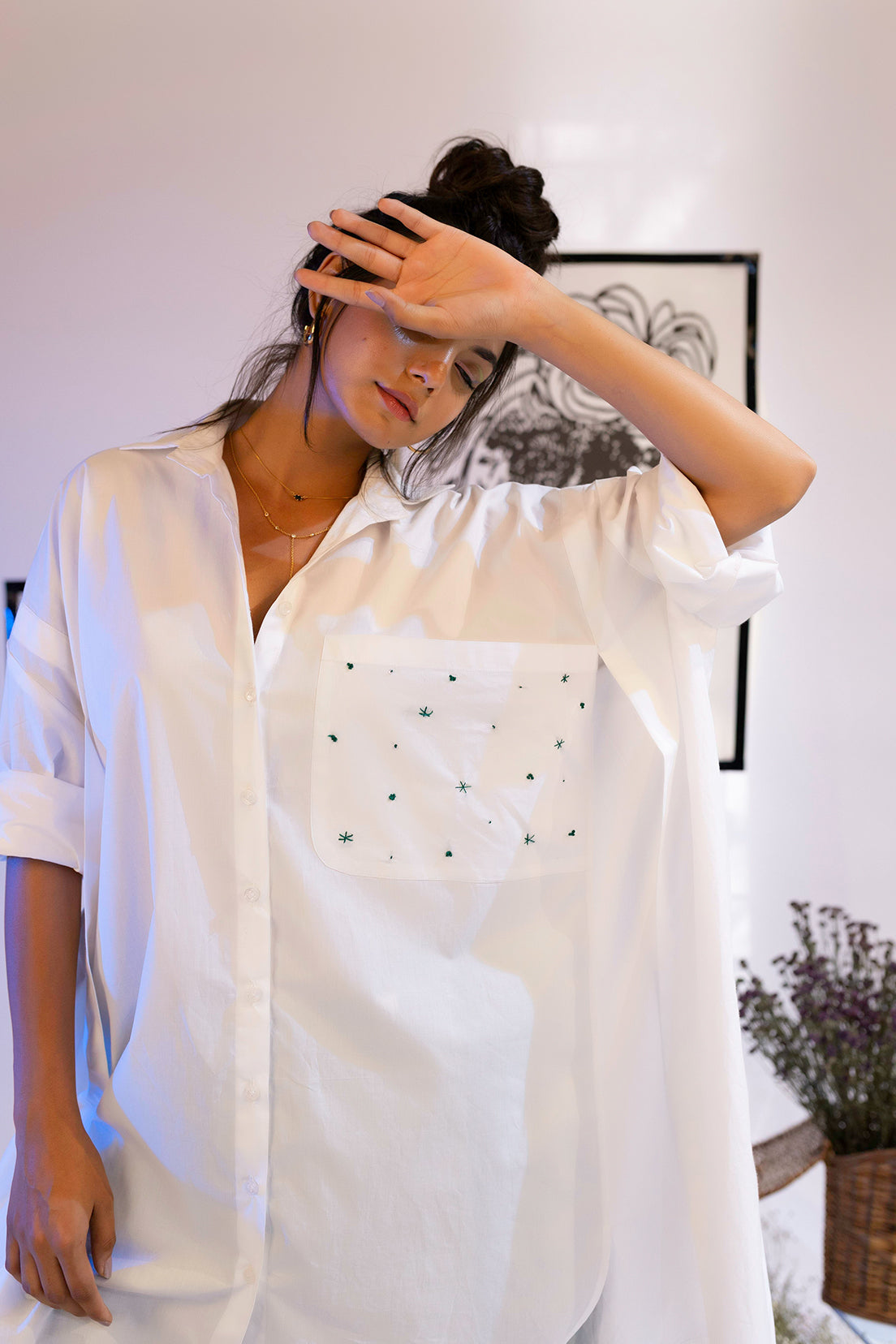 Jinni - Shirt and Pant Set