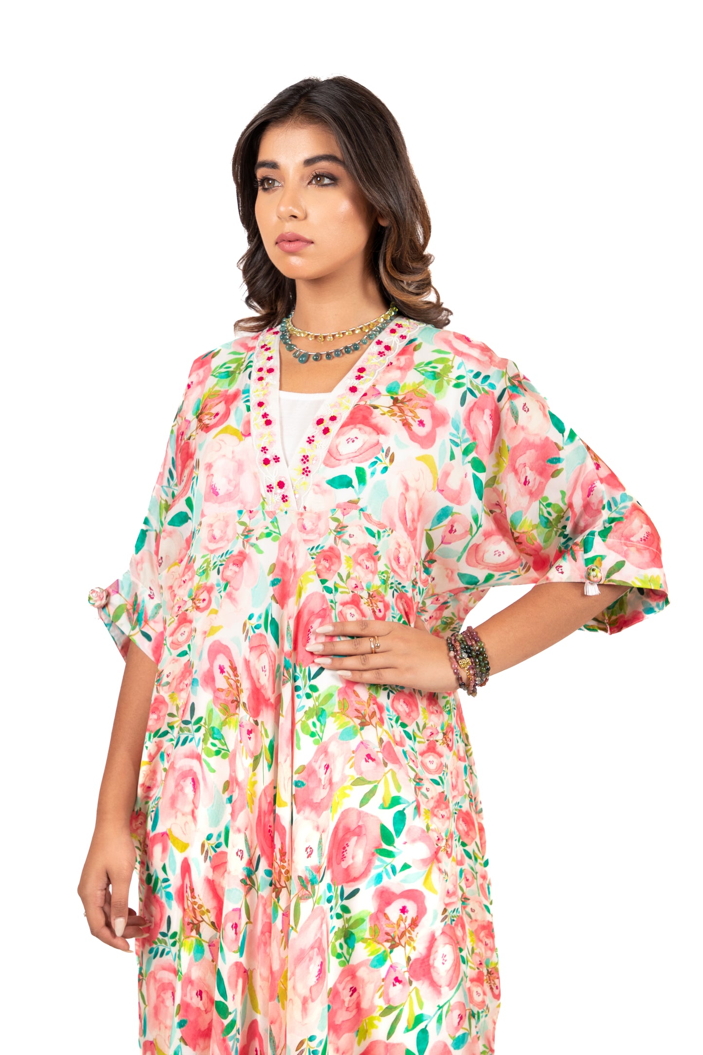 Blooming Blossom - Kaftan Dress