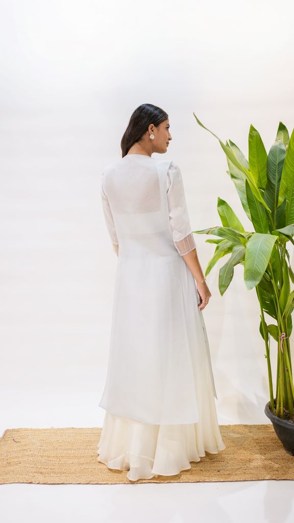 Moti Mrinal Jacket Blouse Skirt