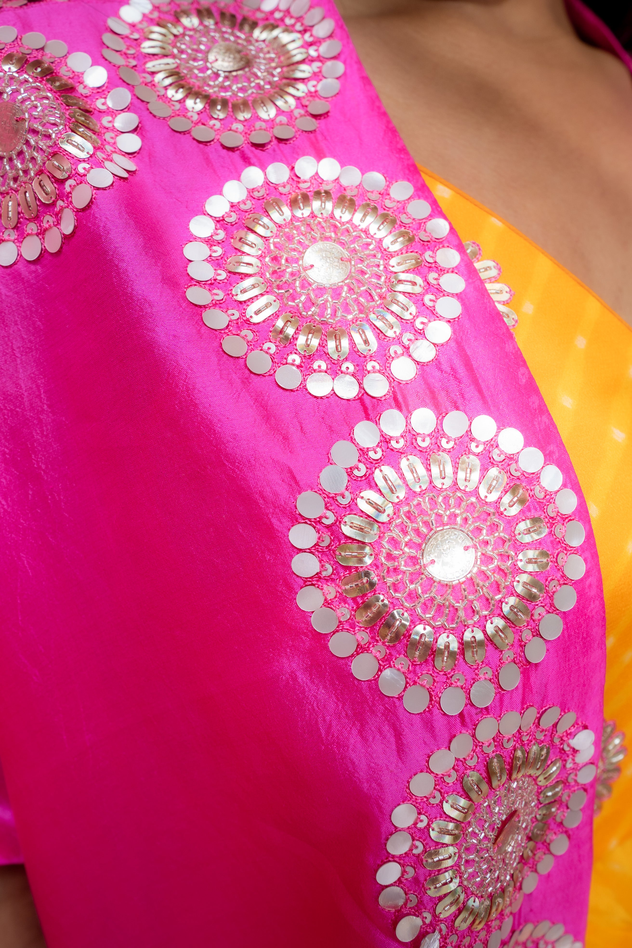Kanak Leheriya Cape - Dress