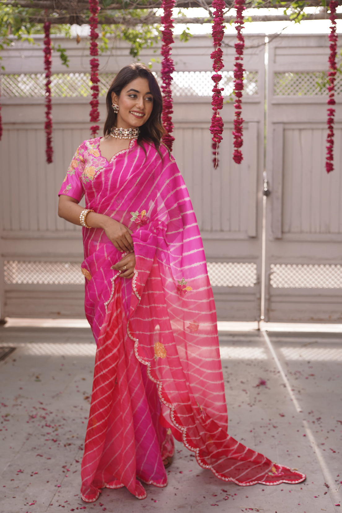 Hibiscus - Saree