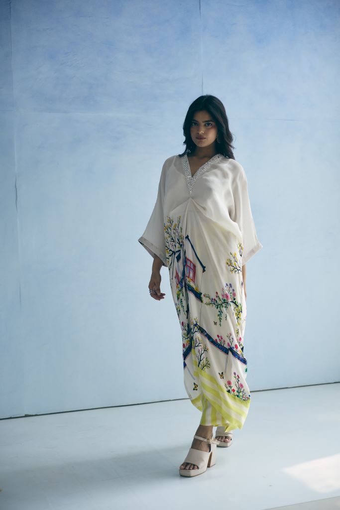 Indigo Hut Knot Kurta With Pant