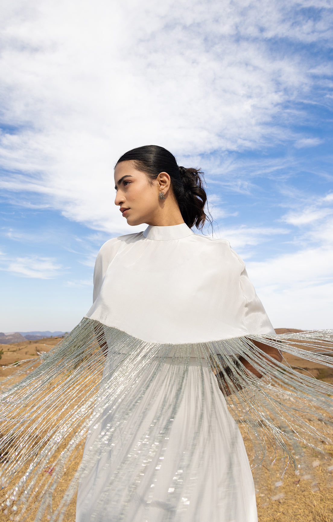 Veronica Tassel Cape - Dress