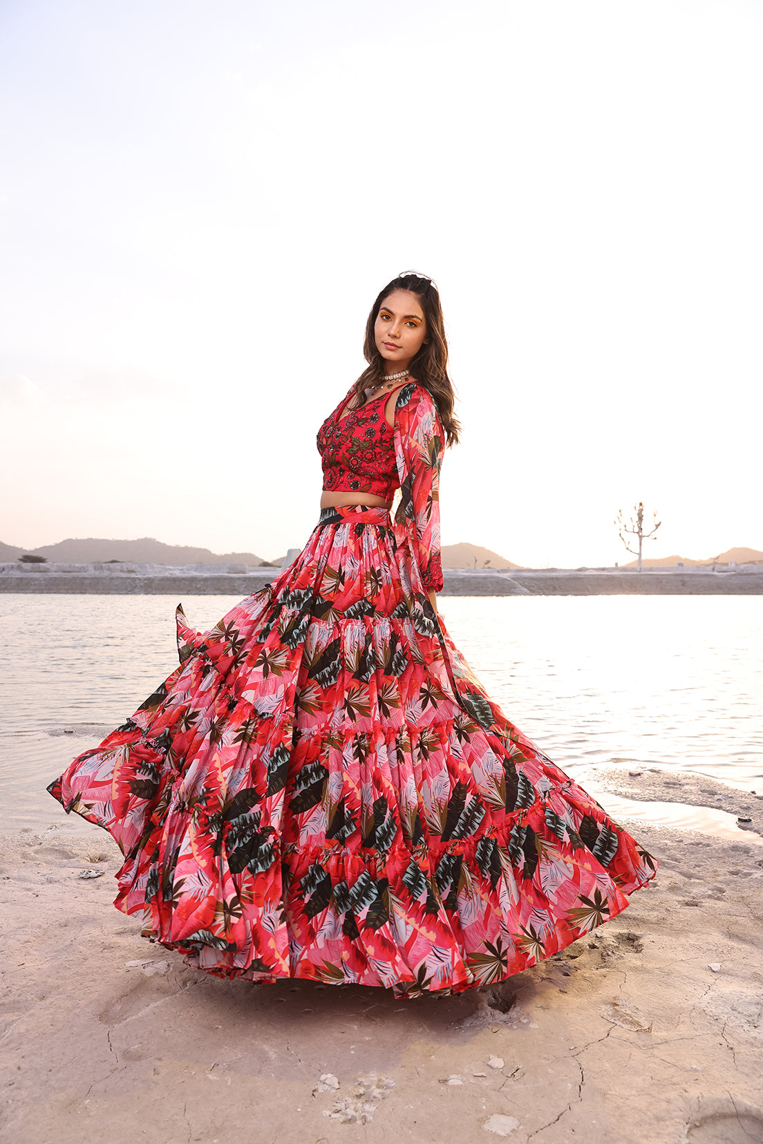 Maple Leaves - Skirt Set