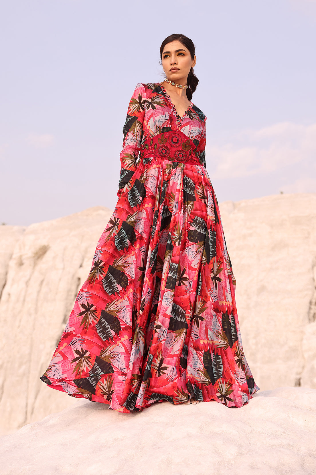 Maple Leaves Corset - Gown