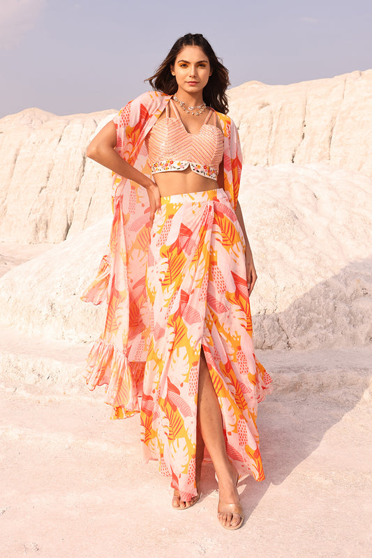 Swiss Cheese - Skirt Set