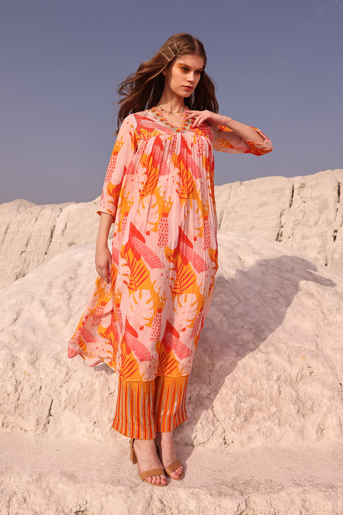 Swiss Cheese - Kurta Set