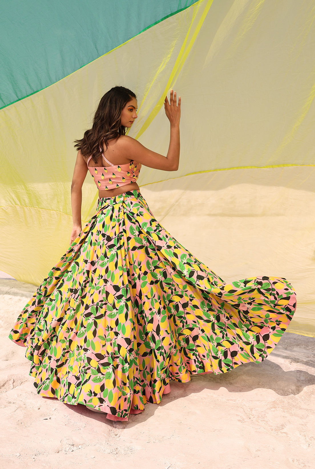 Lemon Zest Yellow - Skirt Set