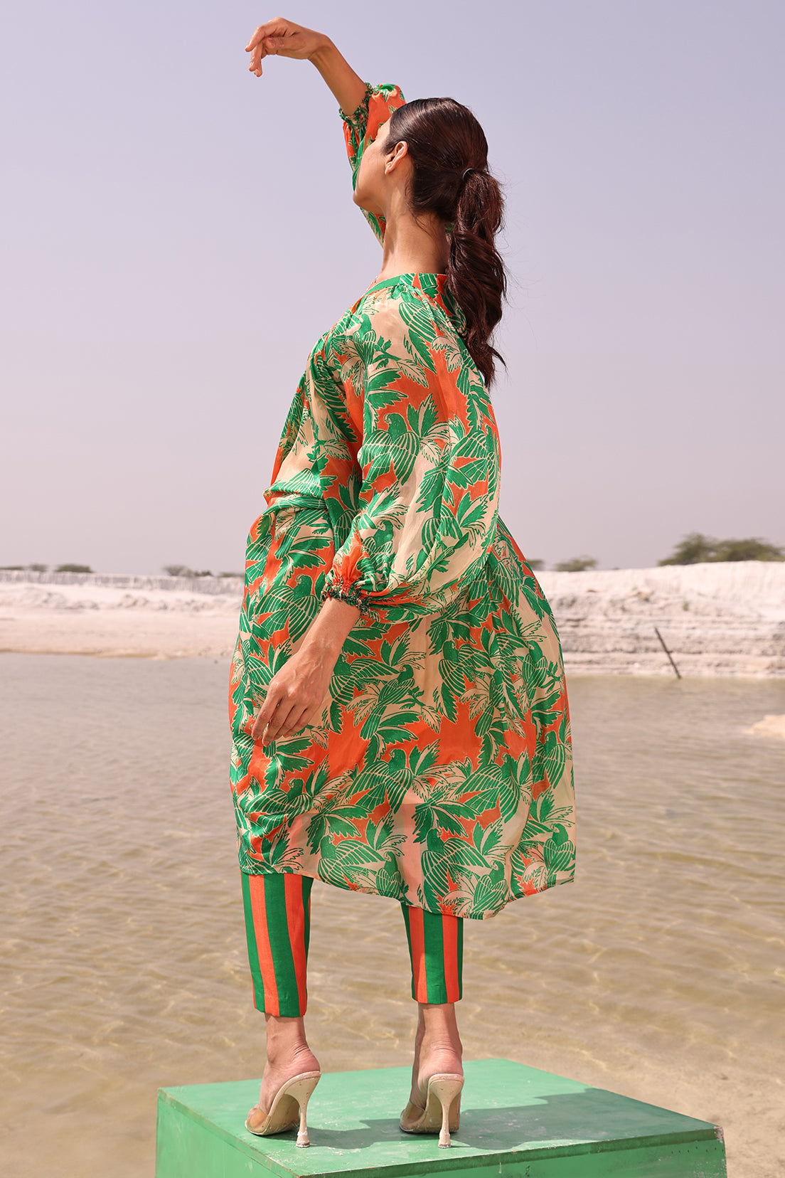 Parrot Paradise - Kurta Set