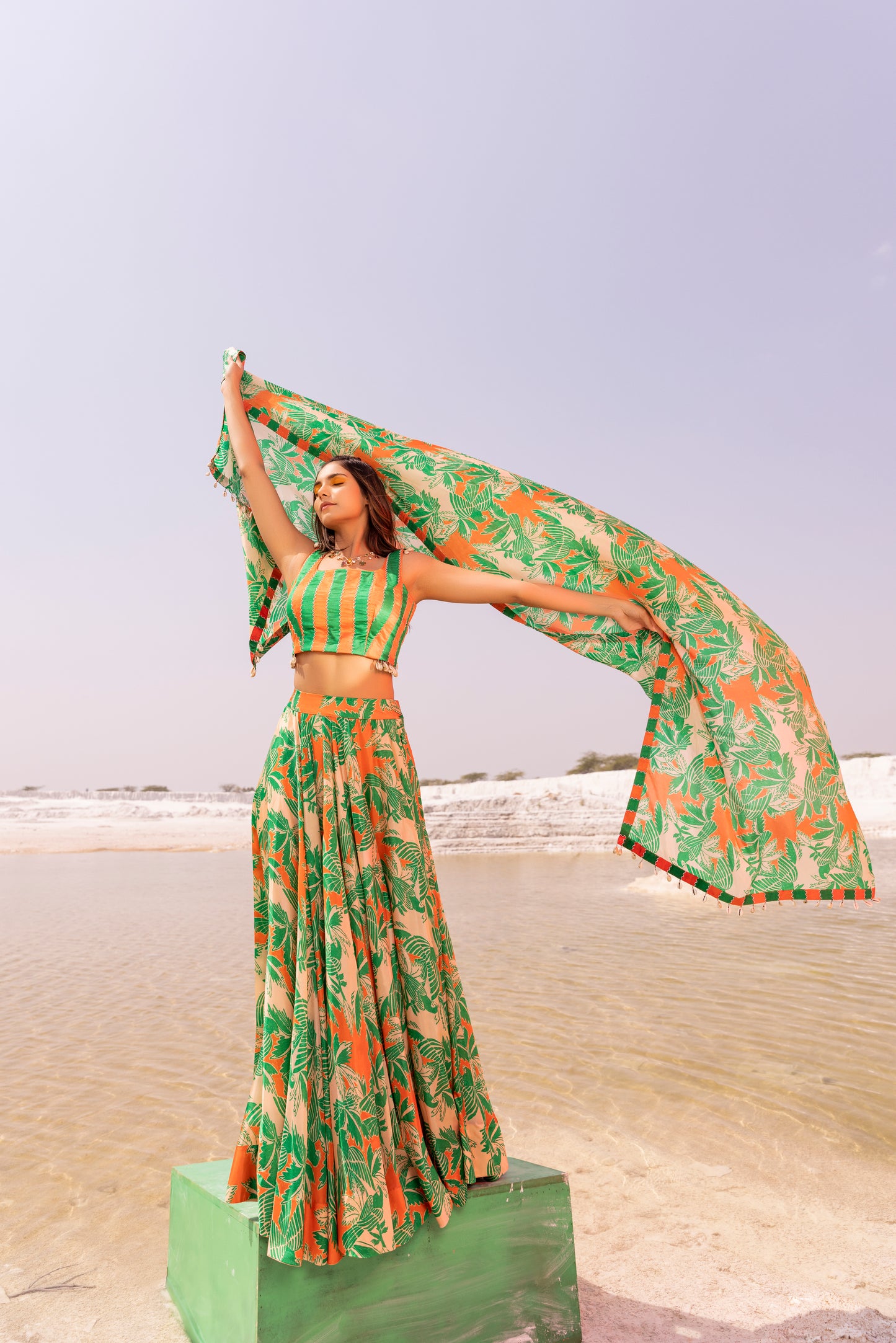Parrot Paradise - Skirt Set