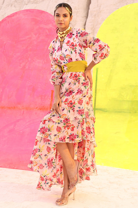 Pink Picasso Three Layer - Dress