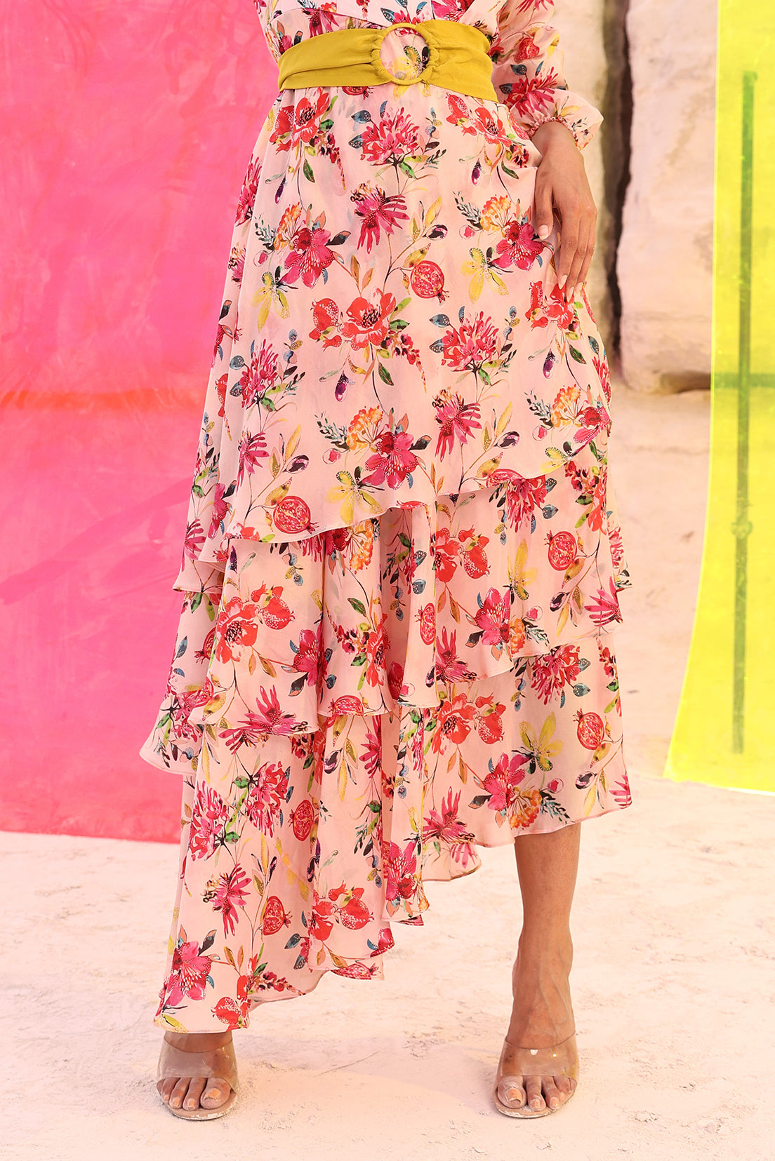 Pink Picasso Three Layer - Dress