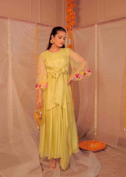 Rang Bahar - Bell sleeve Dress