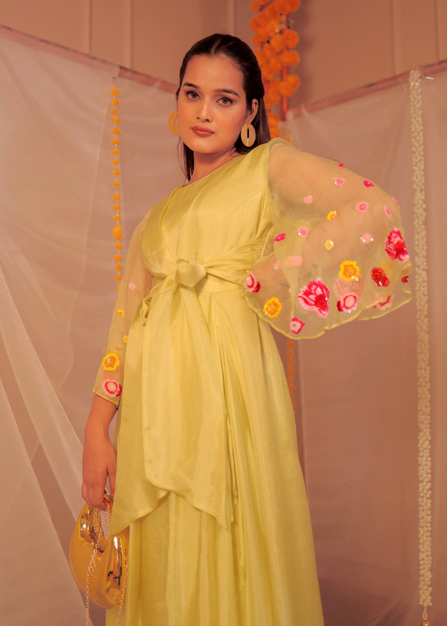 Rang Bahar - Bell sleeve Dress