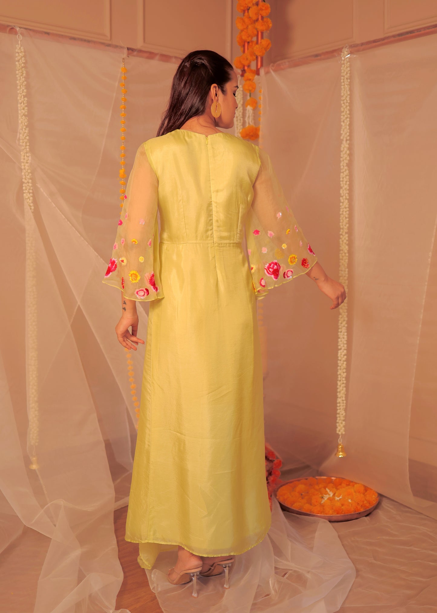 Rang Bahar - Bell sleeve Dress