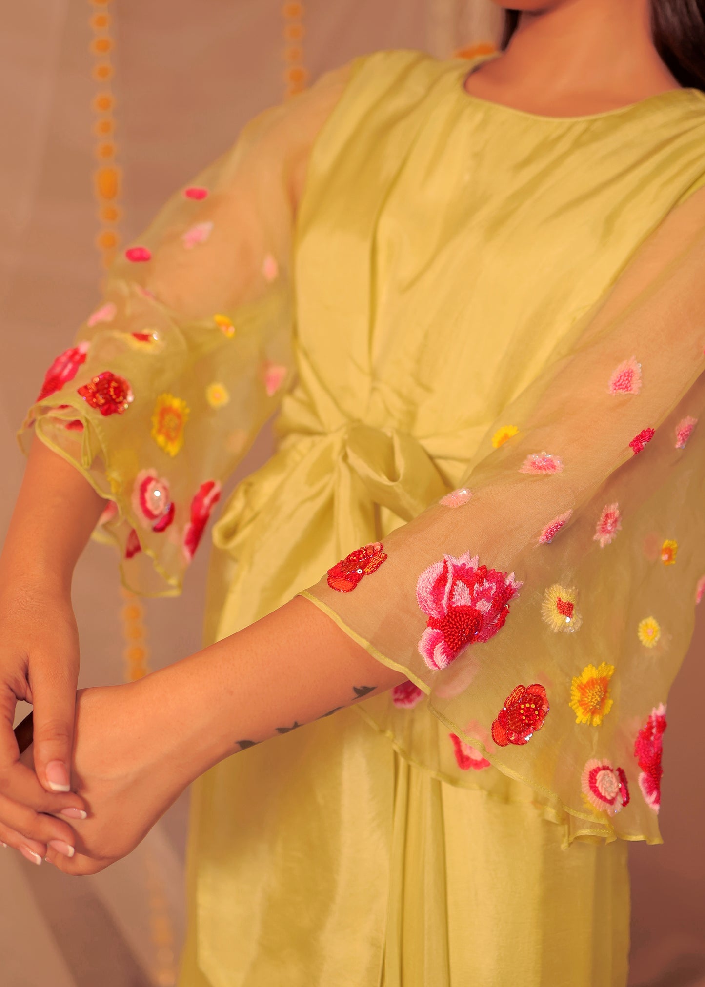 Rang Bahar - Bell sleeve Dress