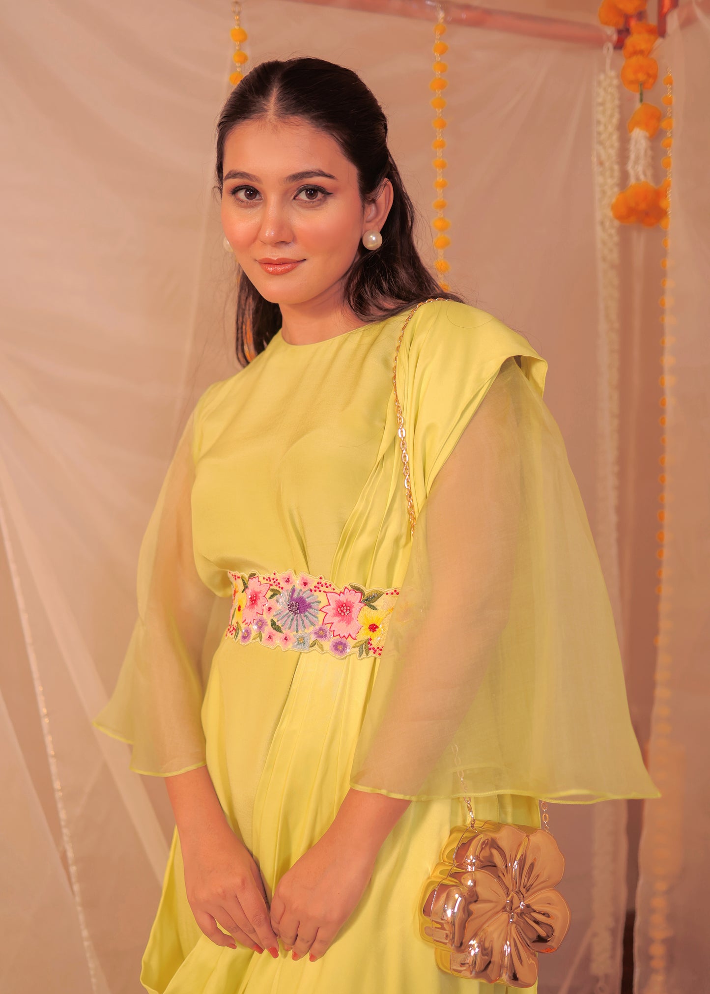 Rang  Bahar Drape - Dress