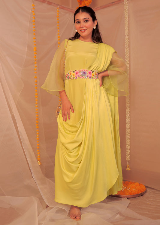 Rang  Bahar Drape - Dress