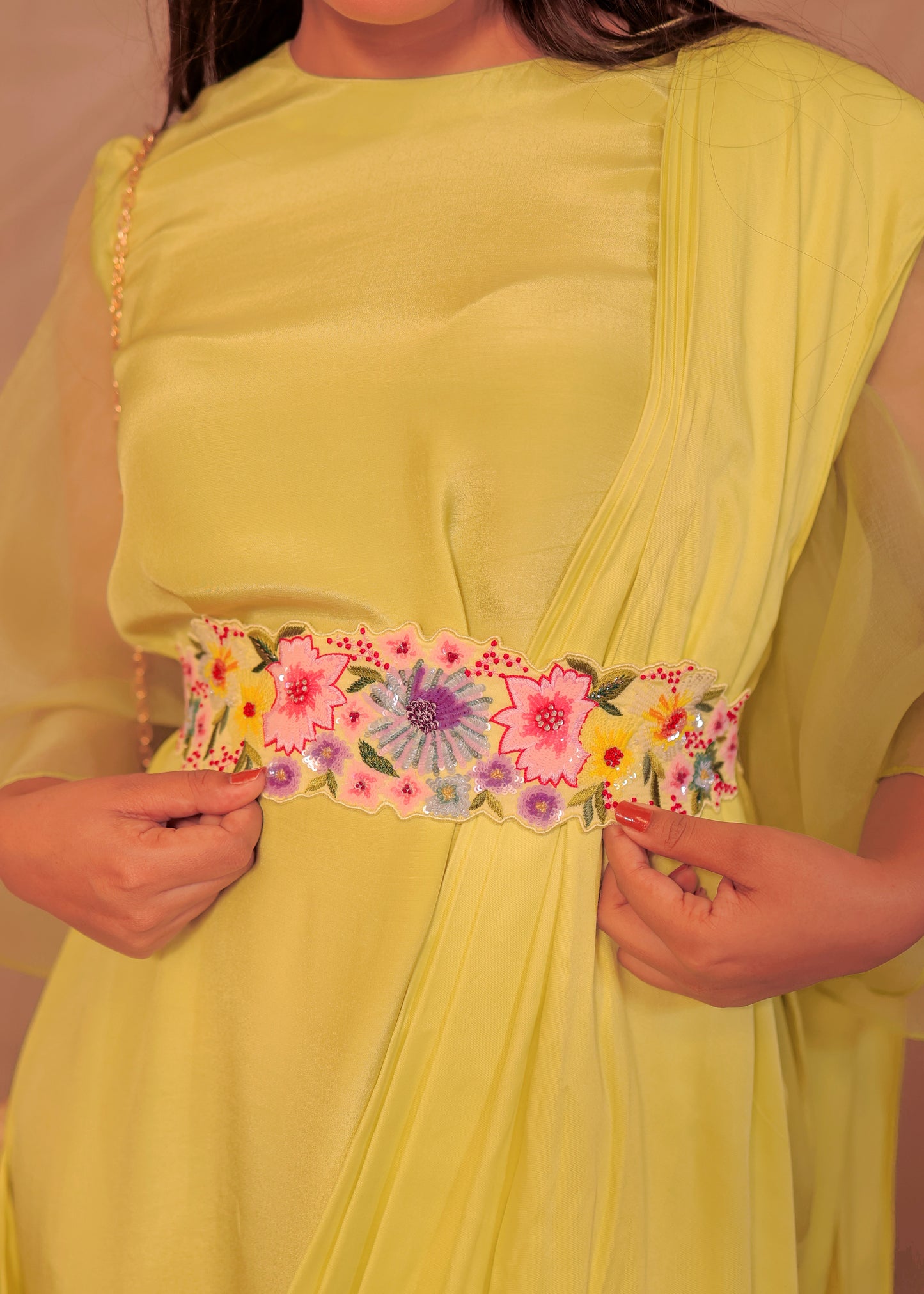 Rang  Bahar Drape - Dress