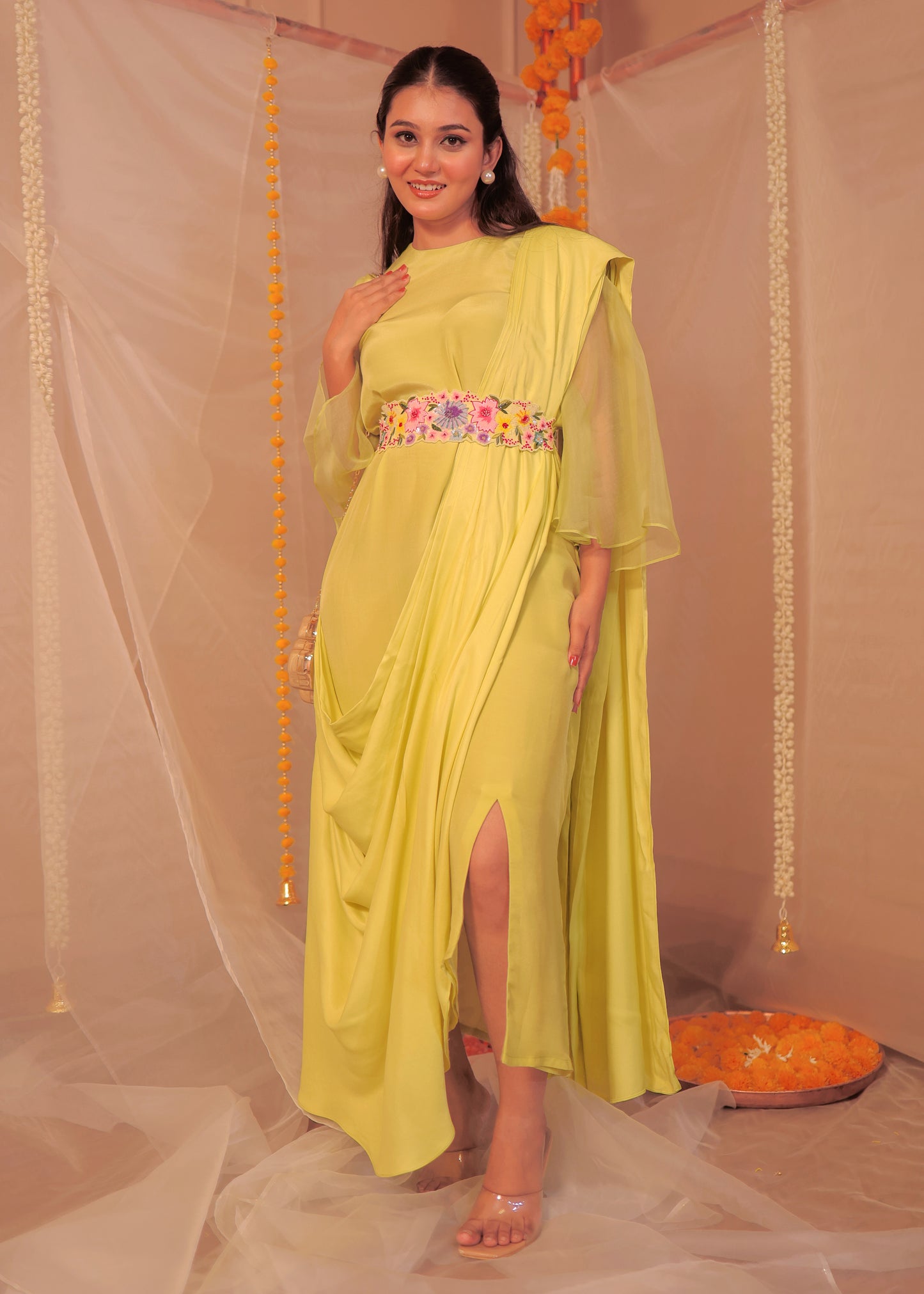Rang  Bahar Drape - Dress
