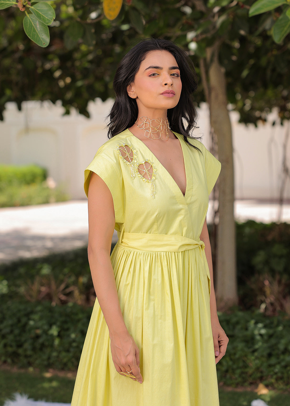 Heart Web Kimono - Dress