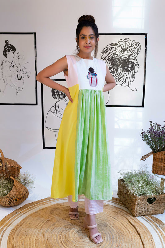 Mulan Vibgyor - Kurta Set