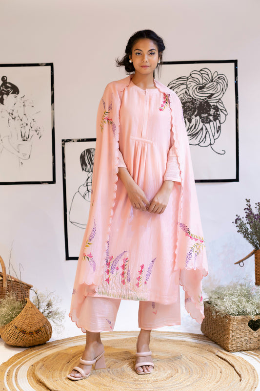 Hand Painted - Kurta Set