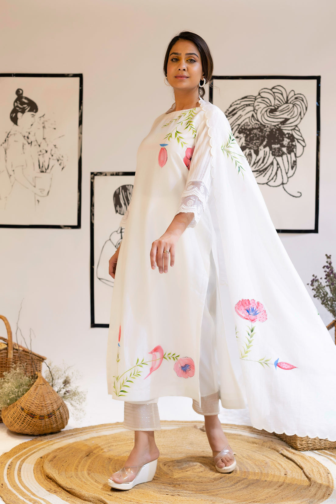 Birdy Tale Straight - Kurta Set