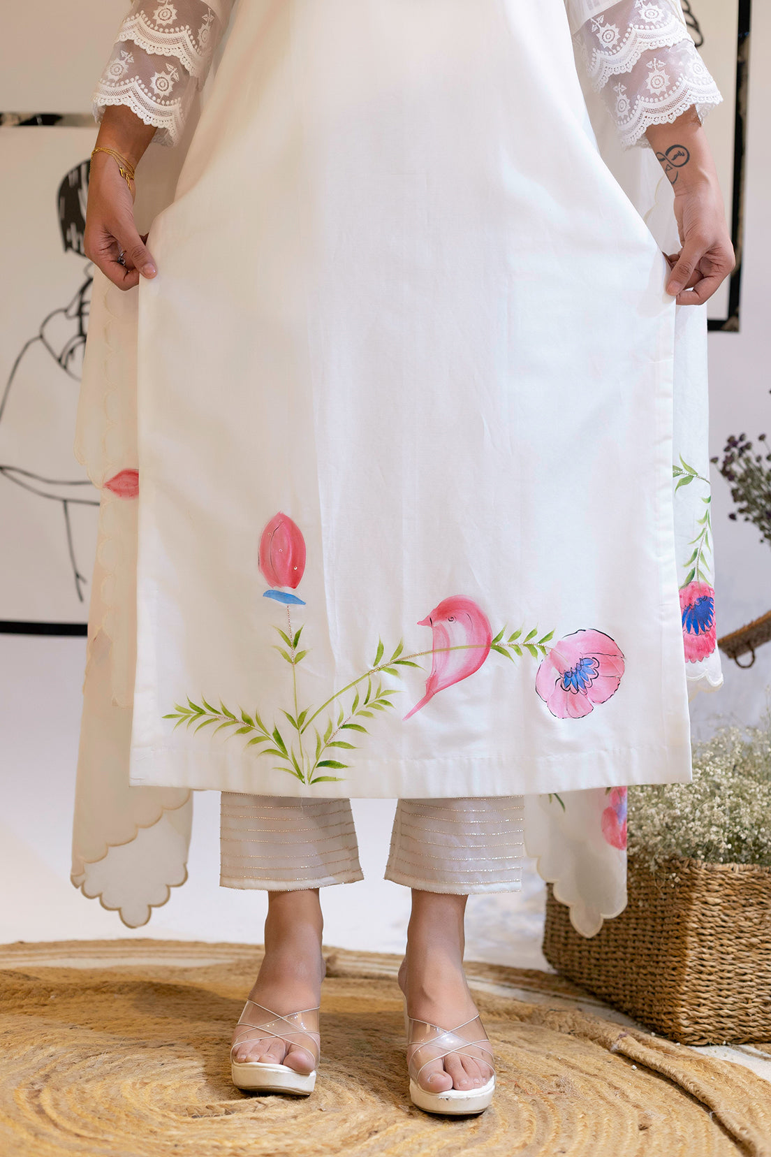 Birdy Tale Straight - Kurta Set