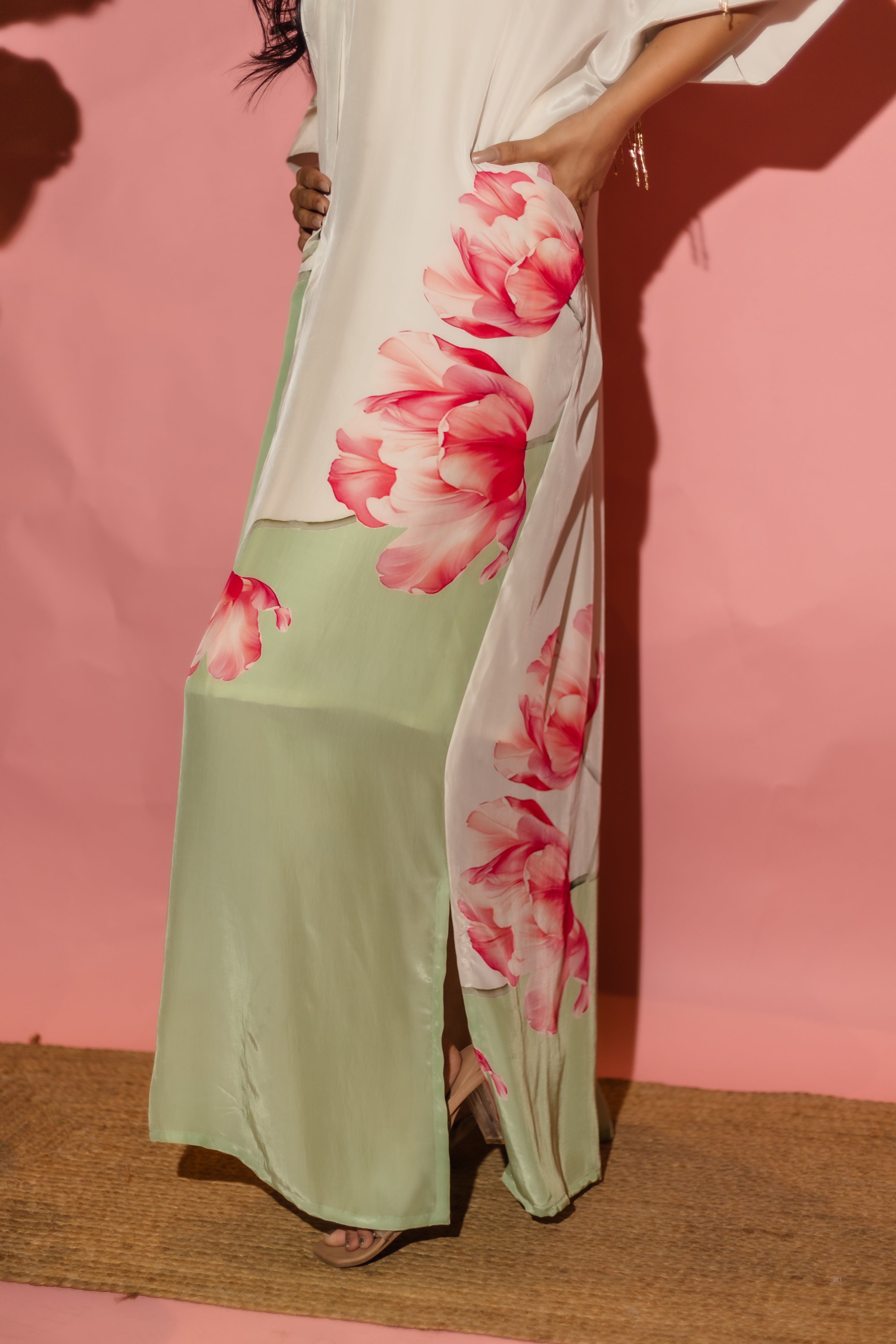 Tulip Trail Boxy Shirt Kaftan