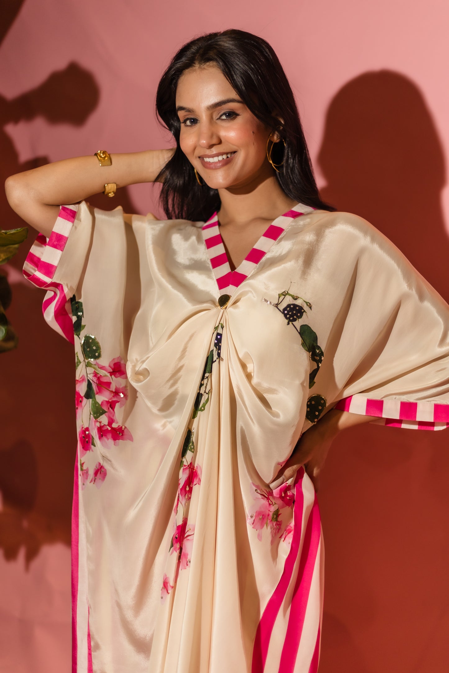 Bougain Breeze Kaftan with  Pants