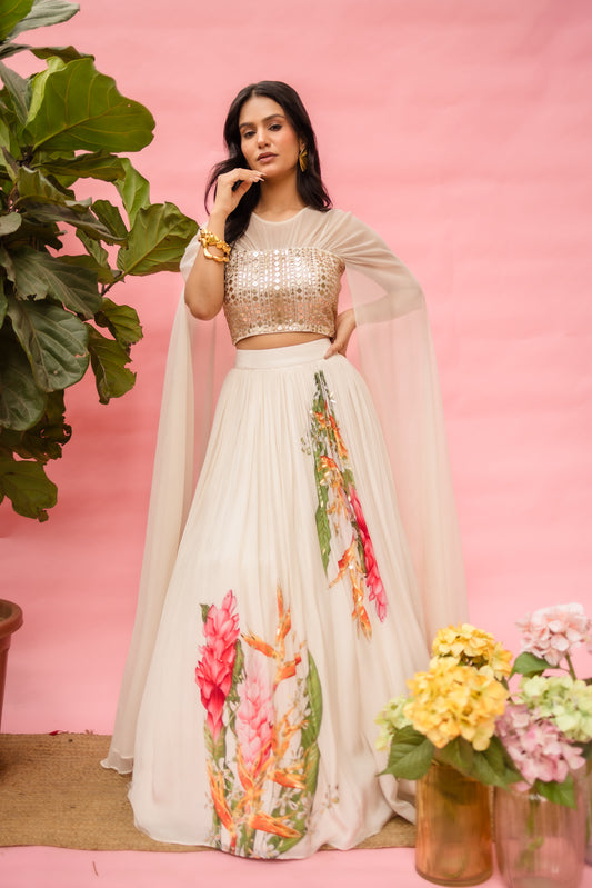 Floret Harmony Skirt set