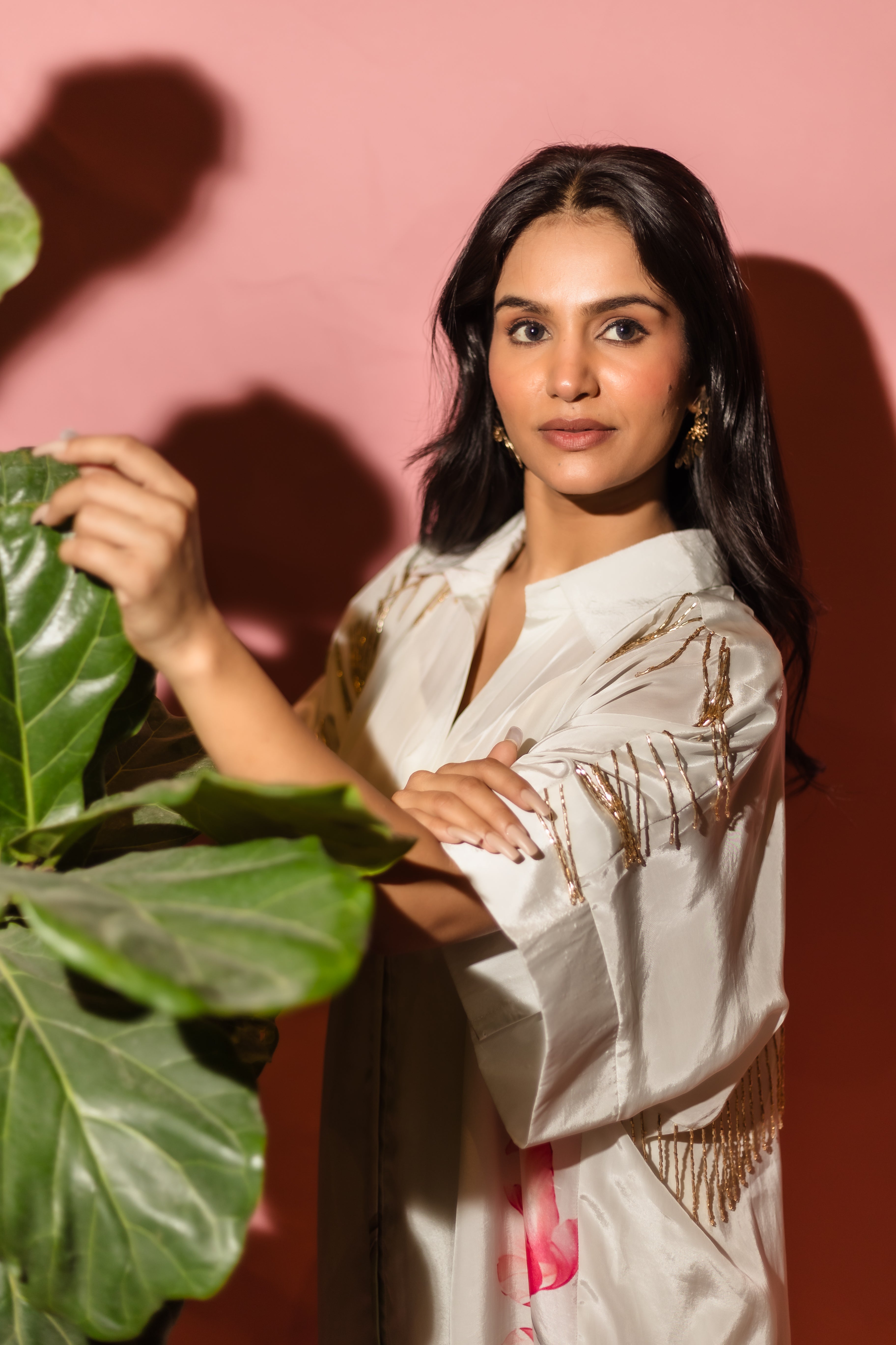Tulip Trail Boxy Shirt Kaftan