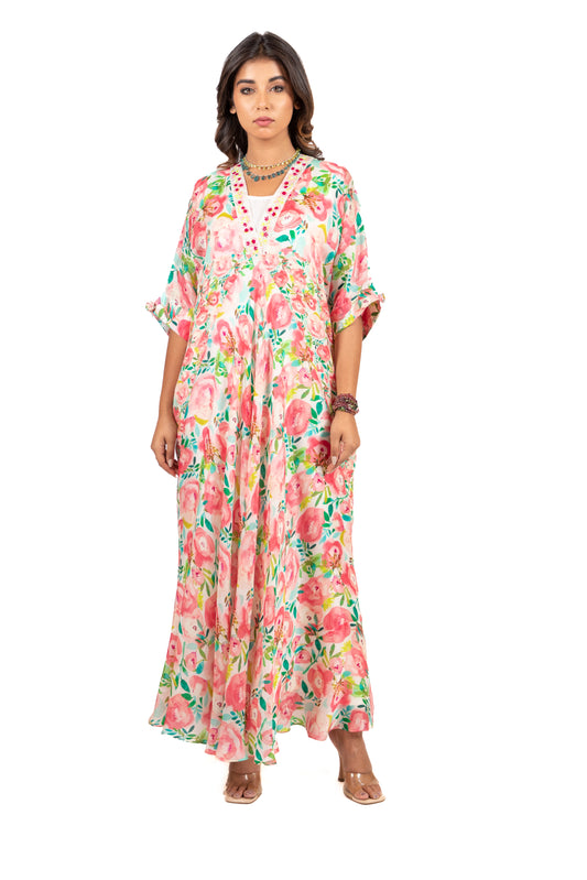 Blooming Blossom - Kaftan Dress