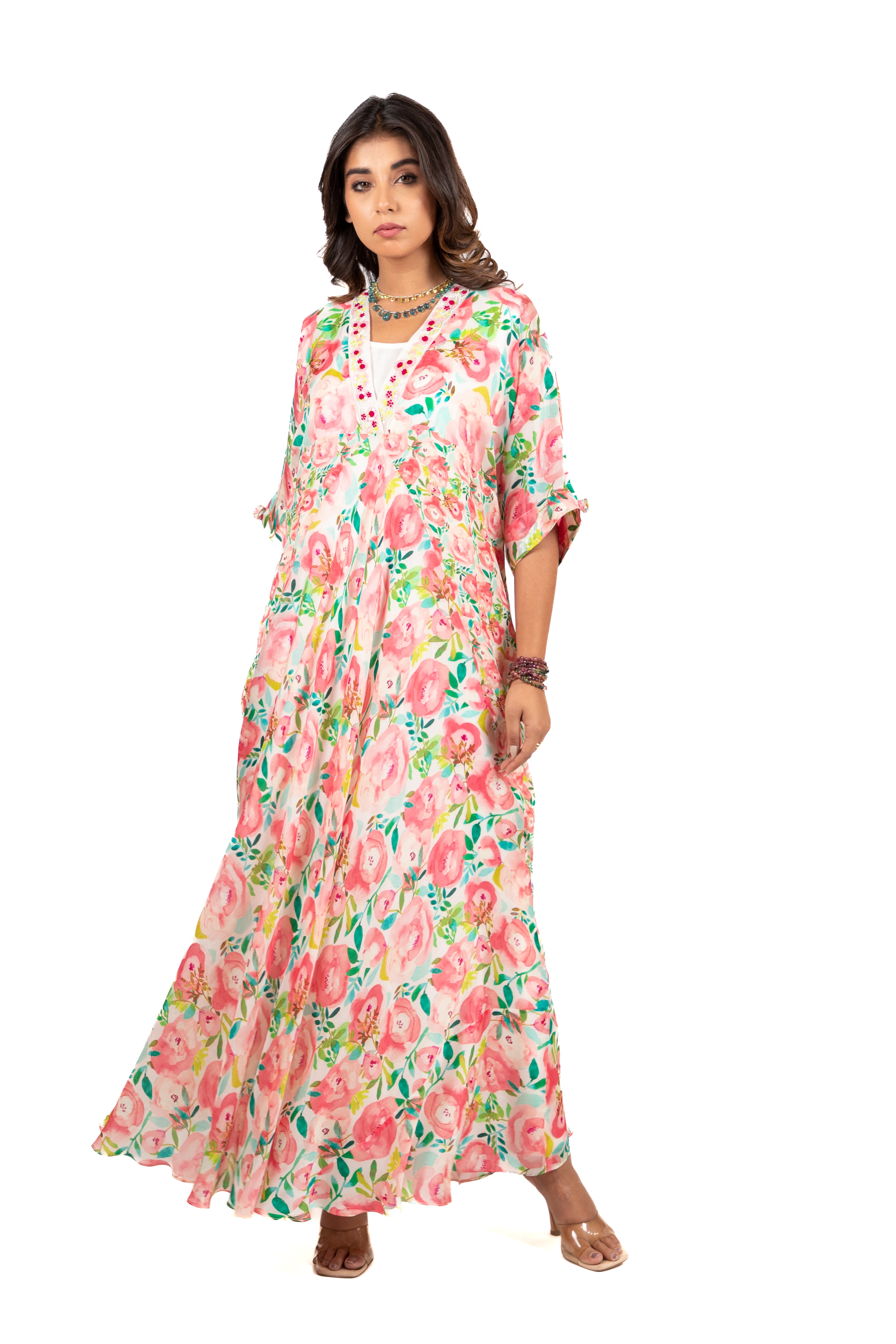 Blooming Blossom - Kaftan Dress