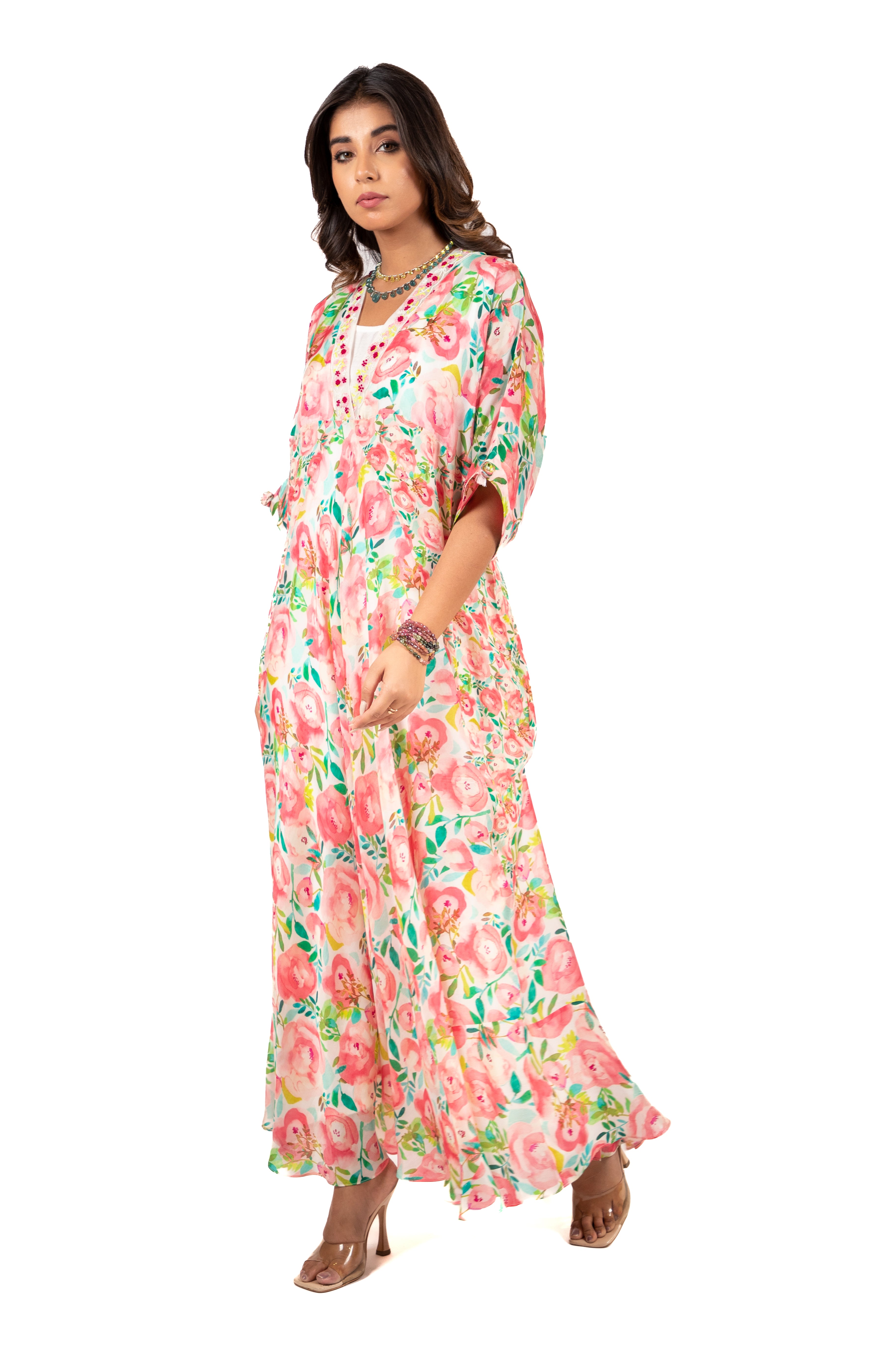 Blooming Blossom - Kaftan Dress