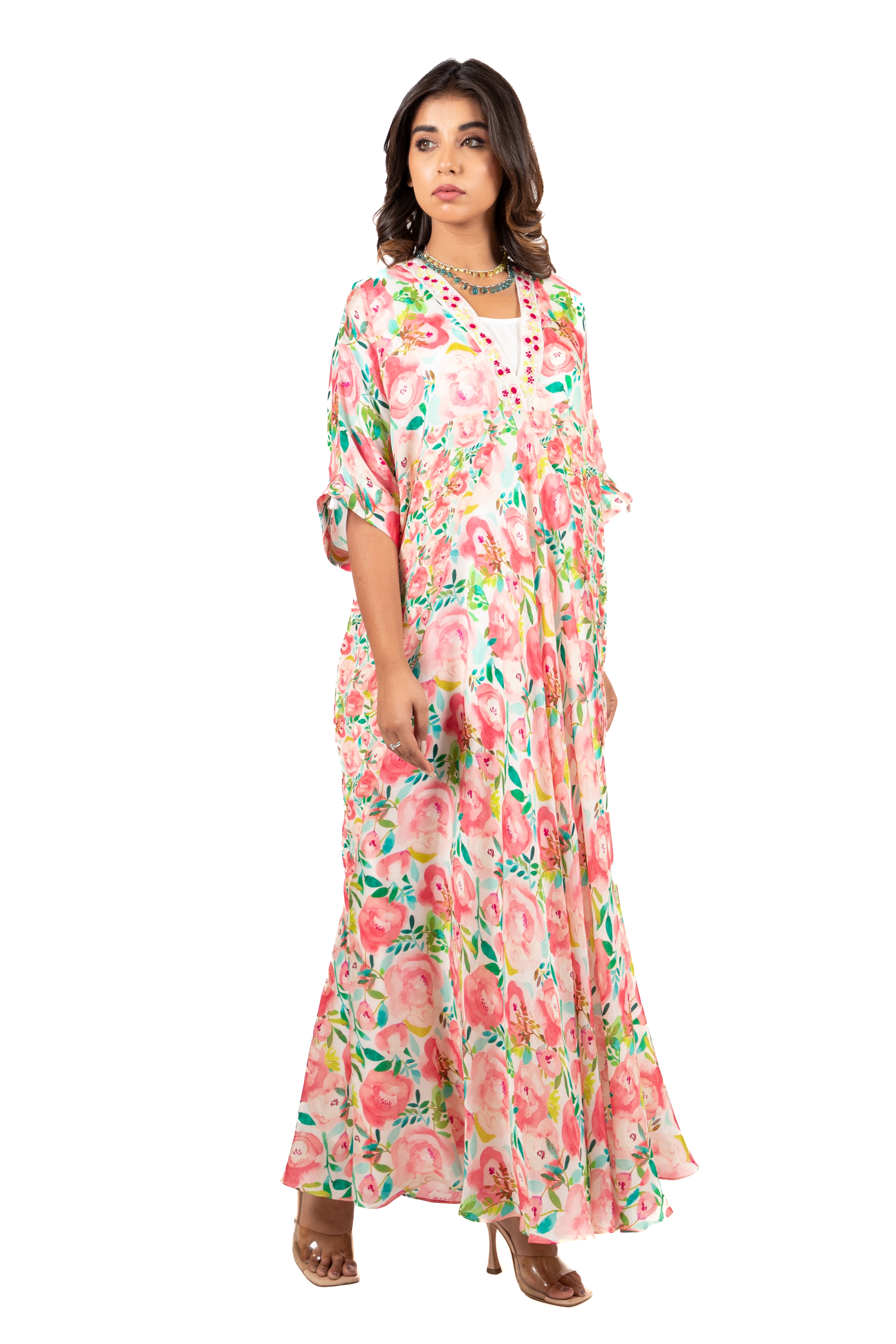 Blooming Blossom - Kaftan Dress