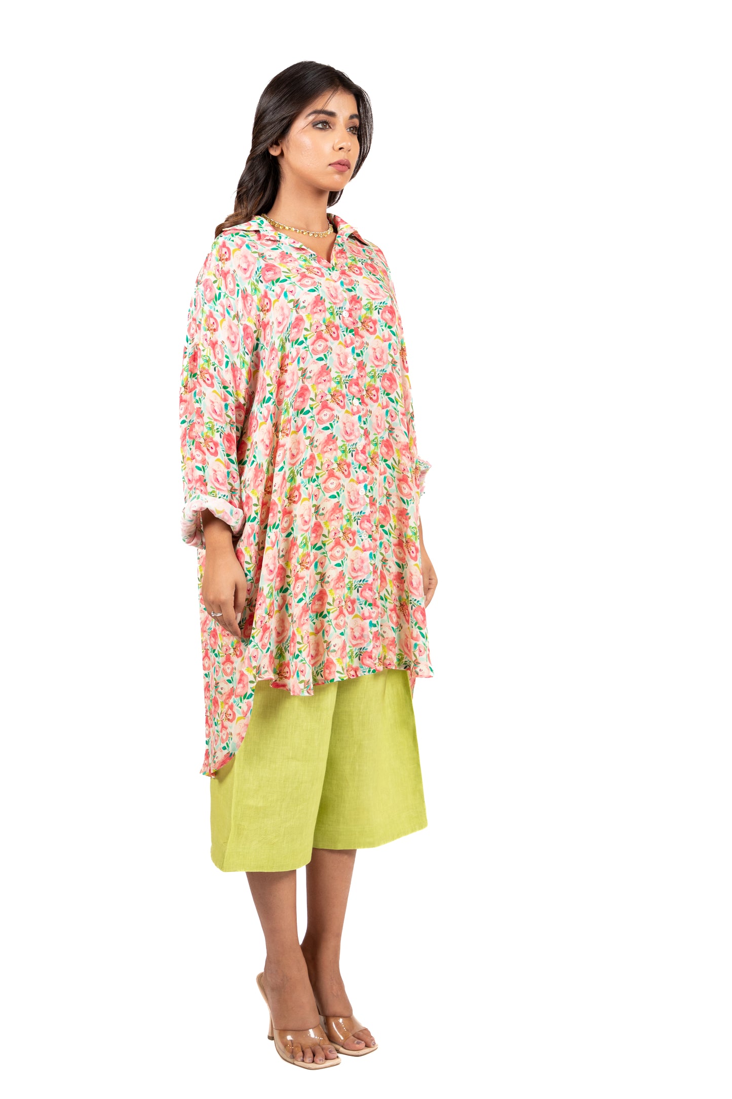 Mini Blooming Blossom Boxy - Shirt Set