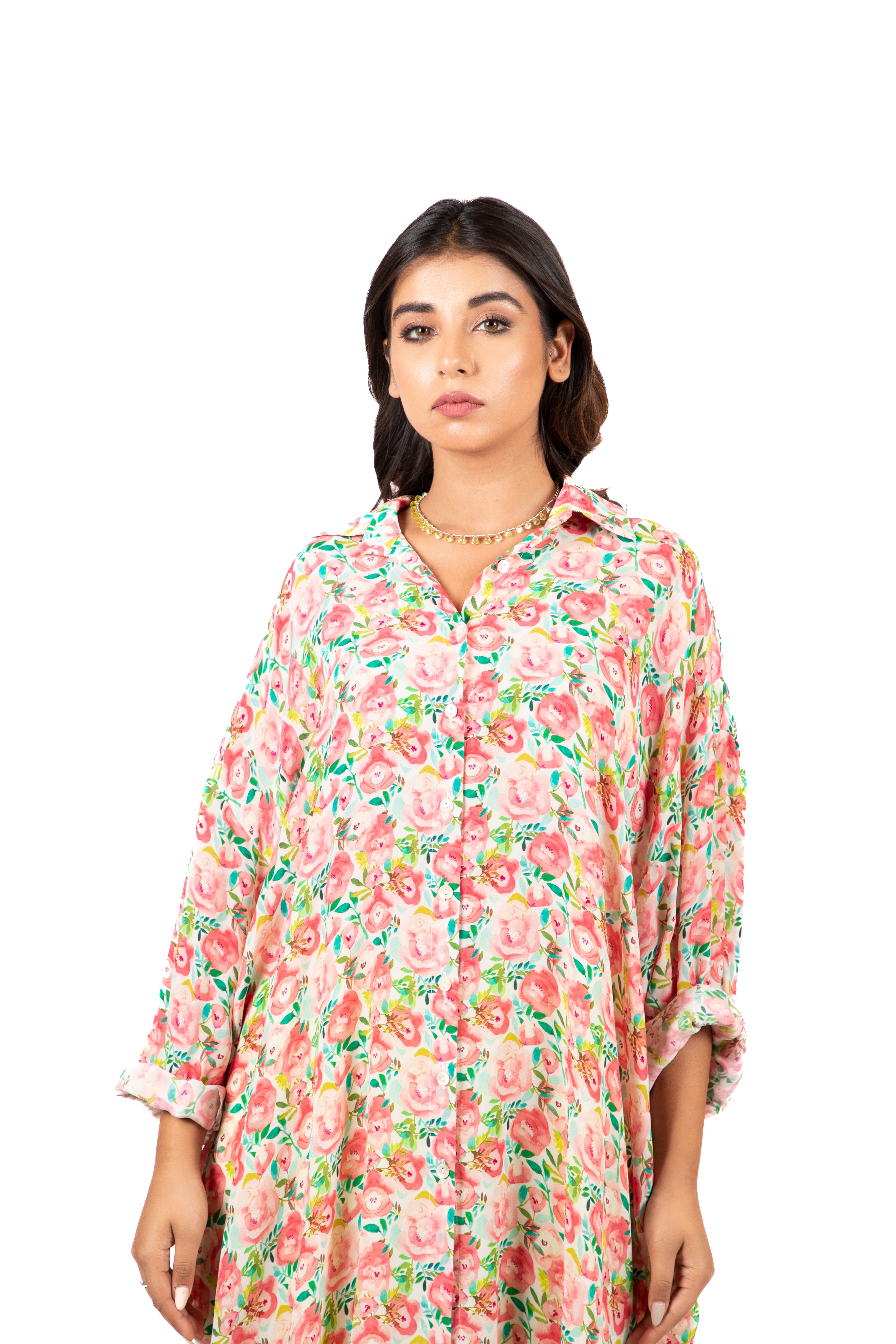 Mini Blooming Blossom Boxy - Shirt Set