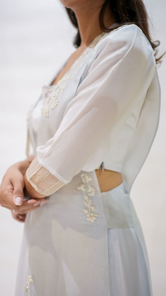 Moti Mrinal Jacket Blouse Skirt