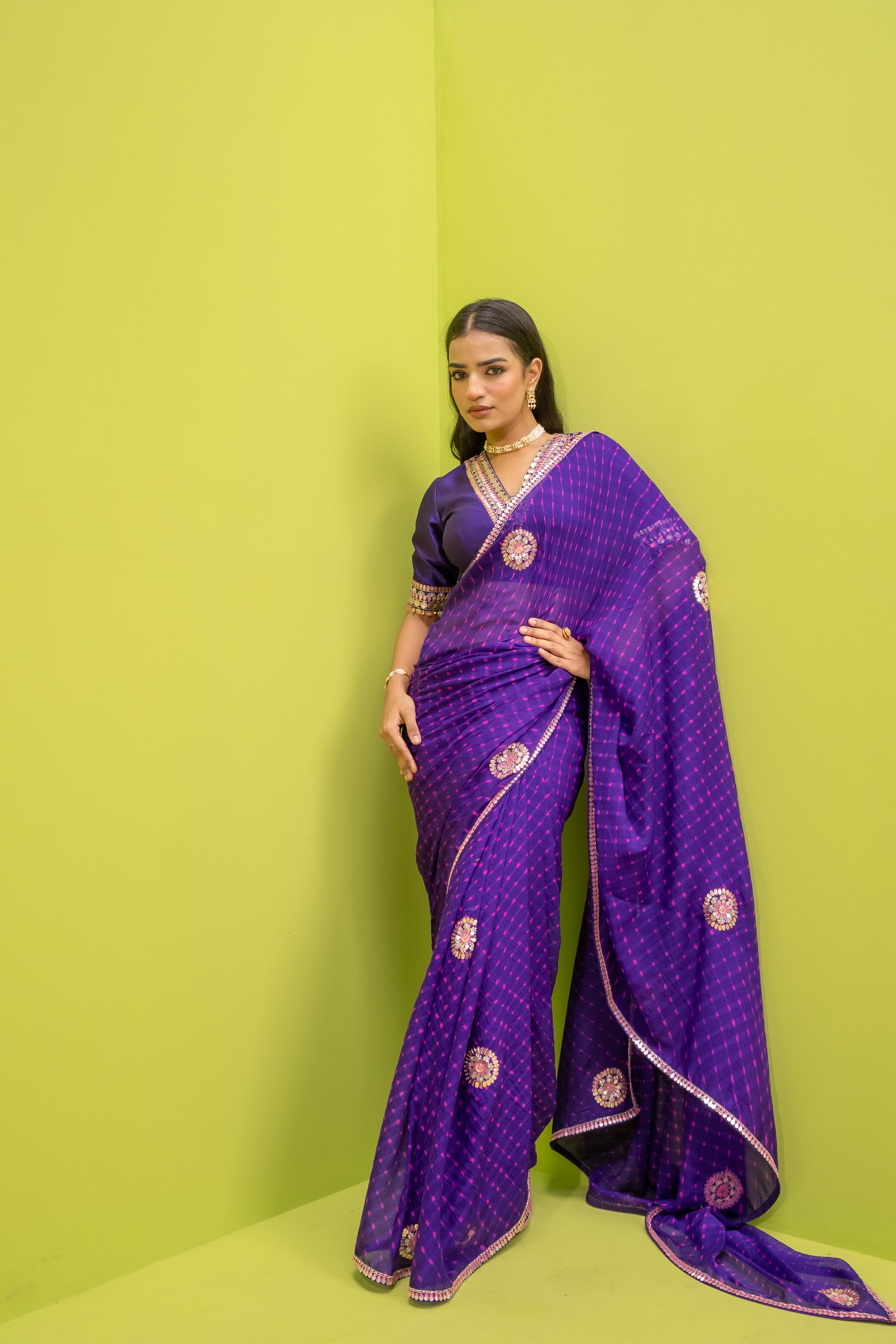 Jamuni Mothra Laddoo - Saree