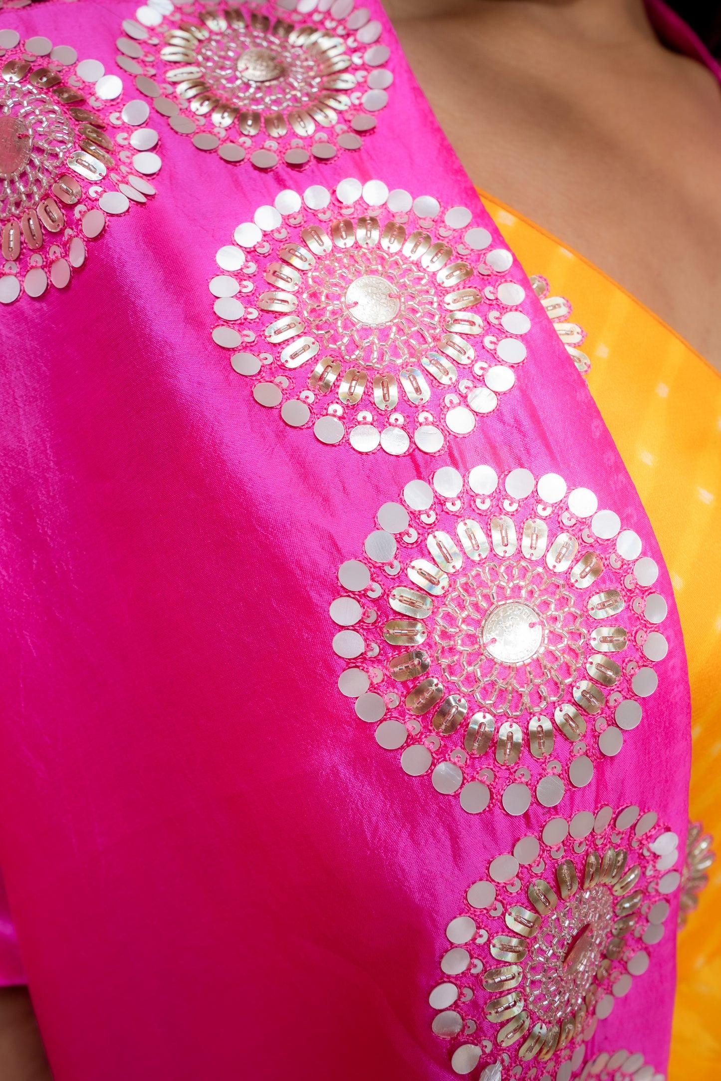 Kanak Leheriya Cape - Dress