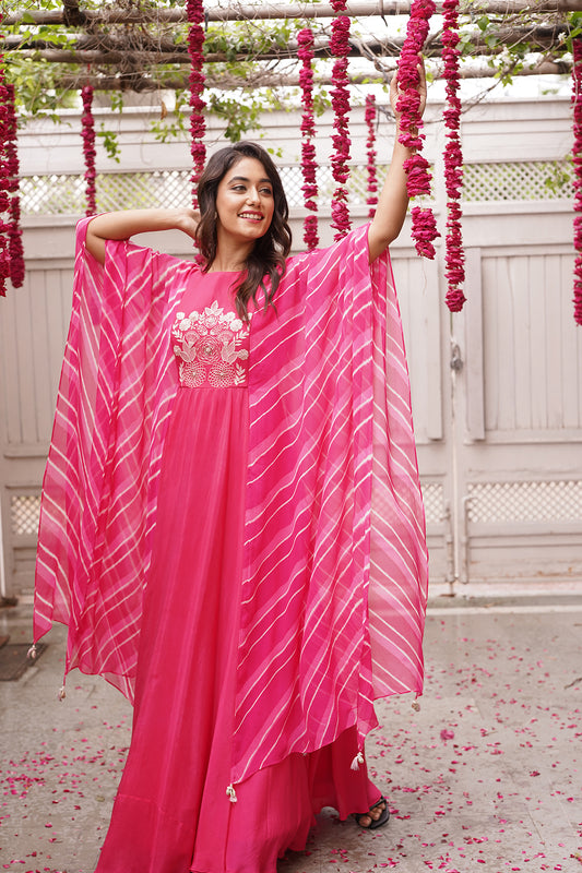 French Knot Glass Yoke - Gown