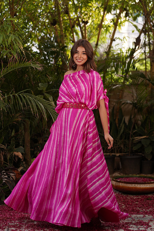 Off-Shoulder Boxy - Gown