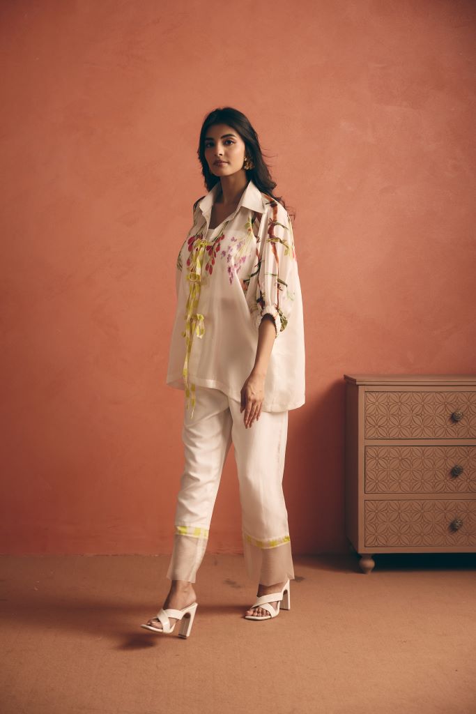 Blooming Branches Front Lace Co-ord Set
