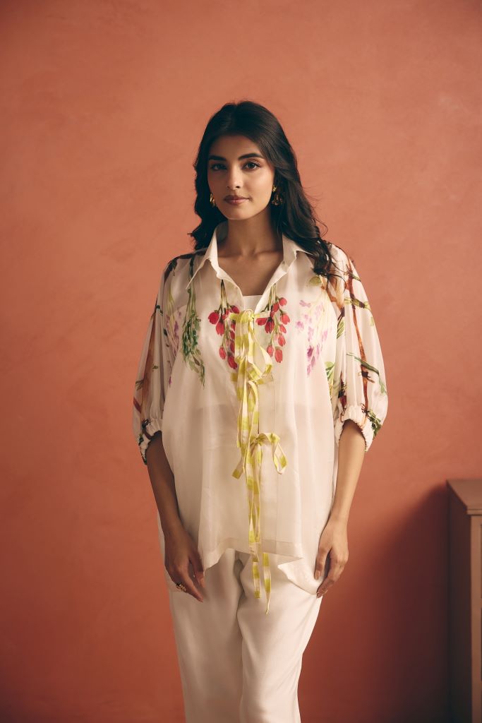 Blooming Branches Front Lace Co-ord Set