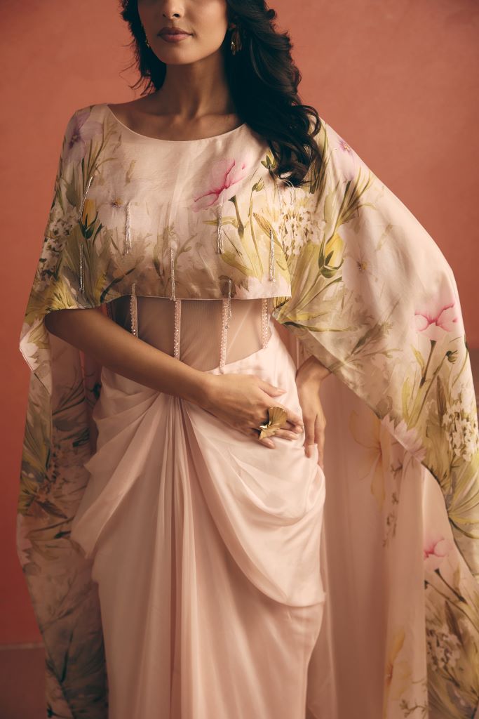 Spring Blossom Corset Dress