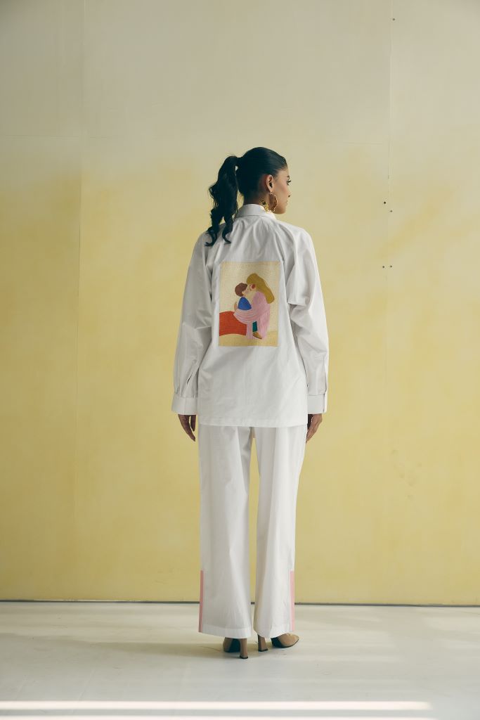 Mother's Love Front Knot Co-ord Set